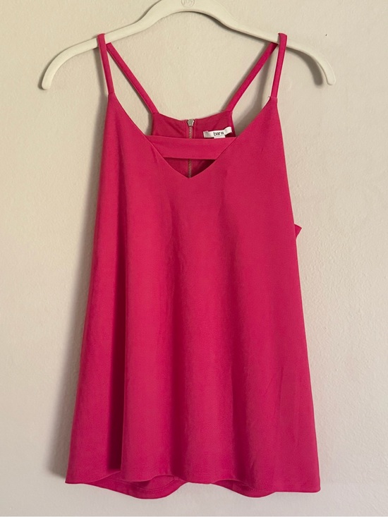 Bar III Tops - Bright Pink Spaghetti Strap Cami Top - Unknown Brand